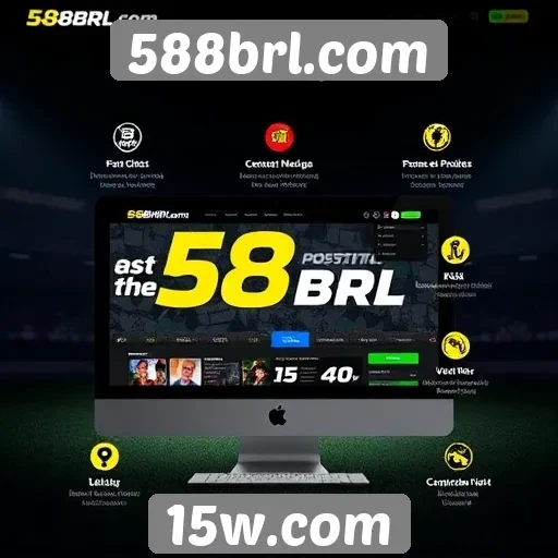 Recursos e funcionalidades do site 588brl.com